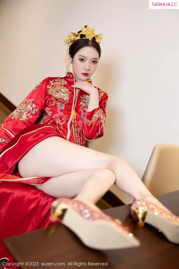 梦心玥  [XiuRen]高清写真图 2023.12.05 No.7766 梦心玥 婚嫁美腿第20张图片